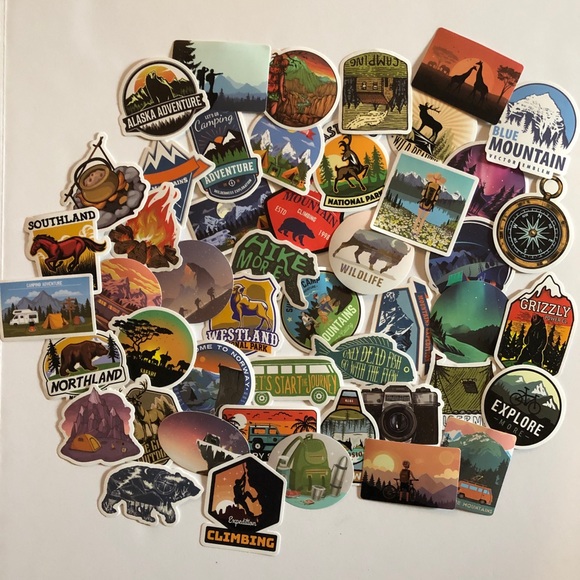 3/$5 of DIFFERENT stickers with this 1 OR make your own bundle FRIENDS unagi red - Picture 2 of 5